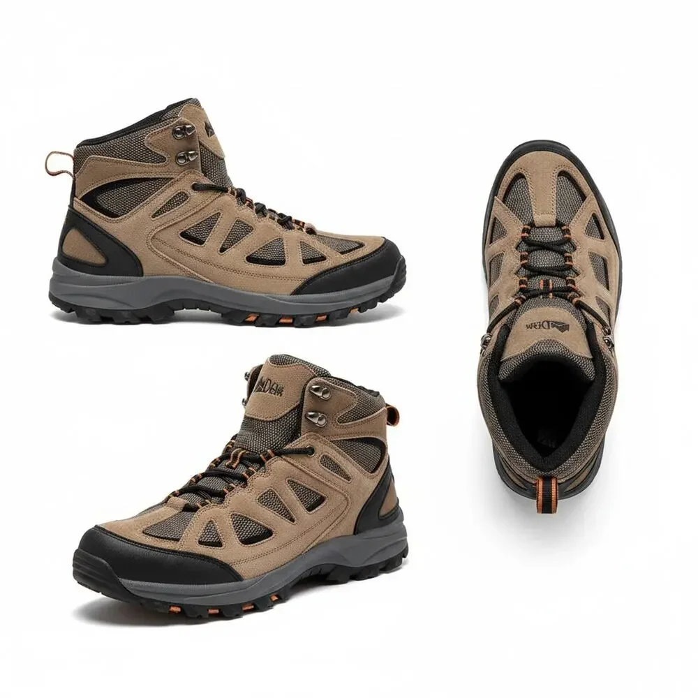 Denali Outback Men's Hiking Boots Tan Combo Size 10